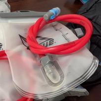 uswe Pack Pro 3 Drėkinimo Dviratininko Drėkinantis Kuprinė Juosmens Krepšys tinkamas dviračiams water bag1L red