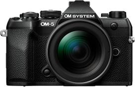 OM SYSTEM OM-5 Mark II 12-45mm F4.0 PRO Lens Kit, Black, Micro Four Thirds Mirrorless Camera juoda