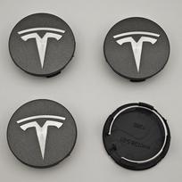 4 vnt./rinkinys ABS 56 mm Tesla Originalus Automobilio Ratlankio Centrinis Dangtelis Logotipas Emblema Tesla Model 3 Y S X Ratlankiams Stebulės Dangtelis Ženkliukas Aksesuarai