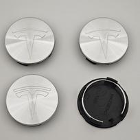 4 vnt./rinkinys ABS 56 mm Tesla Originalus Automobilio Ratlankio Centrinis Dangtelis Logotipas Emblema Tesla Model 3 Y S X Ratlankiams Stebulės Dangtelis Ženkliukas Aksesuarai
