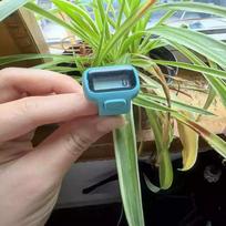 LCD Display Digital Finger Counter Running Timer Digit Counter  Fitness Tracking šviesiai mėlyna spalva