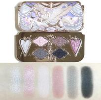 Flower Knows SWEETIE BEAR COLLECTION 6-Color Eye Shadow Palette Makeup Long Lasting Matte Shimmer Finish Eyeshadow Powder