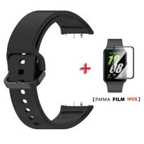 Pakaitinis dirželis Samsung Galaxy Fit 3 dirželio silikoninės laikrodžio apyrankės Galaxy Fit3 dirželio apyrankei For Galaxy Fit 3 gray