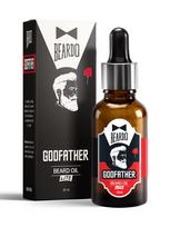 Beardo Godfather Lite Barzdos ir ūsų aliejus 30 ml | Nelipnus kasdienis vyriškas priežiūros produktas su maloniu kvapu gray