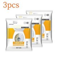 Tualeto valiklis šlapimo akmenų, purvo ir kvapo šalinimui. Galingas šlapimo akmenų šalinimo priemonė. Specialus tualetų valiklis. 3pcs orange