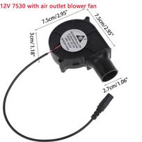 JAV/ES kištukas BBQ ventiliatorius oro pūstuvas 12V didelis 110V 220V maitinamas ventiliatorius kintamo greičio reguliatorius kepsninės įrankis black