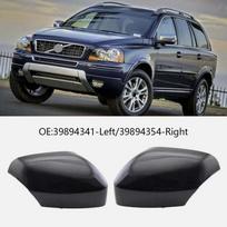 Mirror Mirror Cap 39894341 For Volvo For XC70 For XC90 07-14 Rearview Mirror Shell Housing Outer None Painted Accessory Pair black