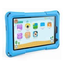 New 9.0 Inch Tablet PC 5G WiFi Android Tablet Quad Core 8GB 64GB Gift Leather Case Children's tablet mėlyna