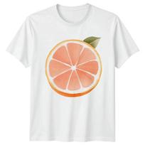 Grapefruit Slice Fruit Food Mens T-Shirt Womens Tee Graphic Unisex Top XXXL beige