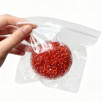 Red Pomegranate Crunchy Stress Ball Squeeze Toys Handmade Pomegranate Ball Fidget Toy Stretchable  Toy For Adult brown