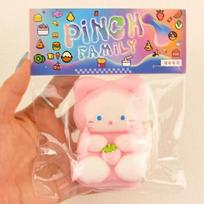 Cute Taba Squishy Hamster Squeeze Toy Cartoon Fidgets Toy Funny Plush Pinch Decompression Toy Stress Relief For Kids Adults Gift beige