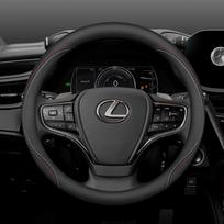 Odinis automobilio vairo užvalkalas Lexus NX350 RX NX RX450h LX600 LBX ES NX250 ES350 RX350 RX350h 2021 2022 2023 2024 2025 black