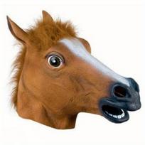1 Pcs Simulation Horse Head Mask Cosplay Costume Party Funny And Funny Festival Horse Head Mask Headgear ruda