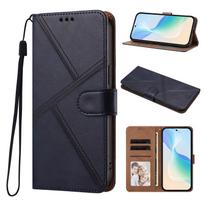 Odinis piniginės dėklas Xiaomi Poco C95 Pro C85 C85X C81 C81 Pro C75 C71 C65 C61 C55 C51 C50 C40, su atvartu, kortelių lizdais, stoveliu Poco C55 black
