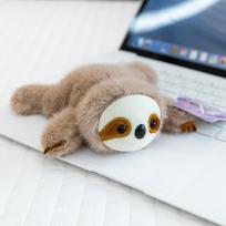 Cartoon Frog Plush Magnet Home Office Refrigerator Sticker Animal Decor For Kids Sloth