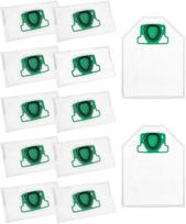 12 Vacuum Bags for Vorwerk Kobold VK200 FP200 Suction Station, Premuim Quality Dust Bag, Bag Accessories Suitable for Vorwerk Kobold VK 200, FP 200 12PCS blue