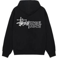 Stussy Superior Quality Zip Hoodie 1975058 M white