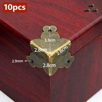 10pcs Rustproof Furniture Corner Protectors Wooden Case Corner Protectors  Furniture Supplies 9