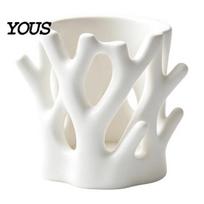 Modern Desk Decor Branch Hollow Pen Holder, 3D Printed PLA Organizer, Organizer for Office Decorative Artistic Storage Cup Home Study Stationery balta