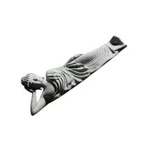 Reclining Buddha Statue for Meditation Decor Buddha Statue Figurine Spiritual Zen Decor Table Centrepieces Buddha Statue S black
