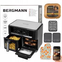 Befatė Bergmann karšto oro gruzdintuvė, 14 l, 2800 W, su LED valdymu