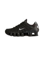 Nike Sportswear Sportbačiai be auliuko 'Shox' tamsiai ruda / juoda / sidabrinė