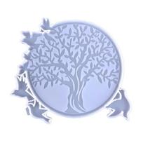 Tree-of-Life and Bird Wall Art Silicone Molds Epoxy Resin Casting Molds for DIY 1 gryna