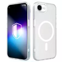 3MK Misty MagCase phone case with MagSafe support for iPhone 16e | iPhone 17e white