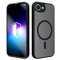 3MK Misty MagCase phone case with MagSafe support for iPhone 16e | iPhone 17e black