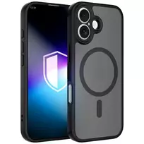 3MK Misty MagCase phone case with MagSafe support for iPhone 17 black