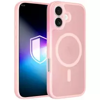 3MK Misty MagCase phone case with MagSafe support for iPhone 17 pink