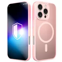 3MK Misty MagCase phone case with MagSafe support for iPhone 16 Pro Max pink