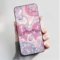 For Nokia 105 4G 2023 Case Fashion Flower Painted Black Soft Silicone TPU Funda Coque for NOKIA 105 4G (2023) Cover Nokia105 2G Nokia 105 4G 2023 pink