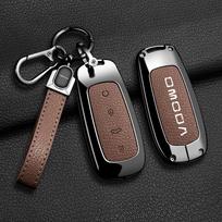 Cinko lydinio odinis automobilio rakto dangtelis Rakto korpusas Chery Omoda 7 C7 S7 Shs Phev   Omoda raktų pakabukas Rakto dangtelis Automobilio priedai black