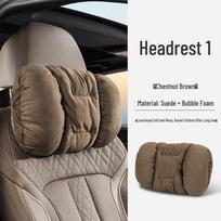 Mercedes-Maybach S klasės ir GLS kaklo pagalvėlė, juosmens atrama S480/S580/S400 GLS450/480/600 galvos atramoms gray