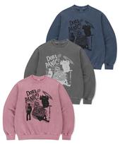 MAHAGRID Don’T Panic Pigment Sweatshirt_3Colors(Mg2Dsmm441A) Navy/Xl gray