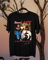 Steve Lacy Music Star Heavy Cotton Full Size Men Unisex Tee Shirt AG177 Unisex T-Shirt XL black