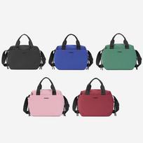 MINDESA DKMI_8813 Casual Daily Hexagon Tote Crossbody Bag kaštoninė