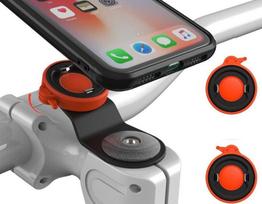 Handlebar bike mount + protective case for iPhone 11 (6.1 ) - mounting with locking system