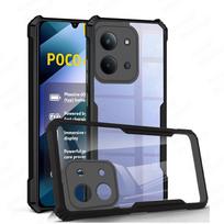 Acrylic Clear Shockproof Case For Xiaomi POCO C85 Airbags TPU+OC Hybrid Hard PC Back Cover POCOC85 Little C 85 85C 4G 173 171 mm Pc + tpu&C85 171mm juoda