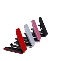 Ultra-thin Multifunctional Folding Phone & Tablet Stand Boxed black