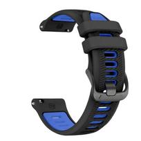 22mm 20mm 18mm Replacement Strap for Garmin Forerunner 265 170 70 255 245 165 645 Venu 4 Stainless Steel Buckle Sport Wristband 22mm Universal black