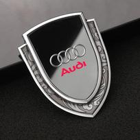 Automobilio emblema Kėbulo šoninės metalinės lipdukai Skydo stilius Auto priedai qaz16 RS A3 A5 A5 A6 A6 Q2 Q3 Q5 Q Q8 RS3 RS4 RS5