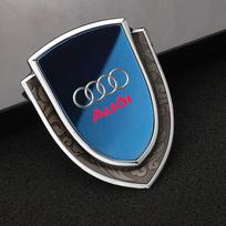 Automobilio emblema Kėbulo šoninės metalinės lipdukai Skydo stilius Auto priedai qaz16 RS A3 A5 A5 A6 A6 Q2 Q3 Q5 Q Q8 RS3 RS4 RS5