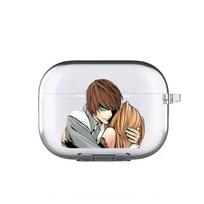 Yagami Light AirPods Pro 3rd Gen Case Cover for Apple Pro 2nd, 4th & 5th Gen Earphones AirPods Pro (with ear hooks) white