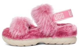 UGG Fluff Sugar Sandal Fabric Stylish Sandal Women's Pink 37 pink