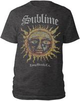 Sublime vyriški marškinėliai su logotipu, saulės spalvos, slim fit, pilki marinuoti | Oficialiai licencijuota produkcija 5XL įvairiaspalvis