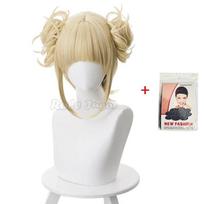 Japonų Korėjiečių Anime Cosplay Helovino Kostiumas Moterys Merginos Himiko Toga Cos JK Jūreivių Uniforma Megztinis Paltai Perukas Apsirengti M beige