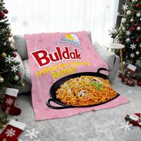 One Samyang Buldak Ramen Printed Flannel Blanket 125X150CM