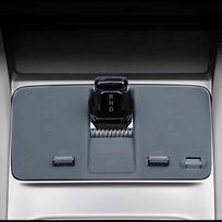 For BYD Sealion 07 EV Center Console Silicone Pad Dustproof Stain-resistant Protective Mat Car Interior Accessories Other black